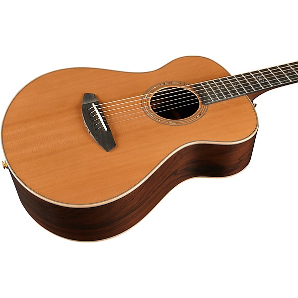 Breedlove Premier Companion Red Cedar-Brazilian Limited-Edition Acoustic-Electric Guitar Natural