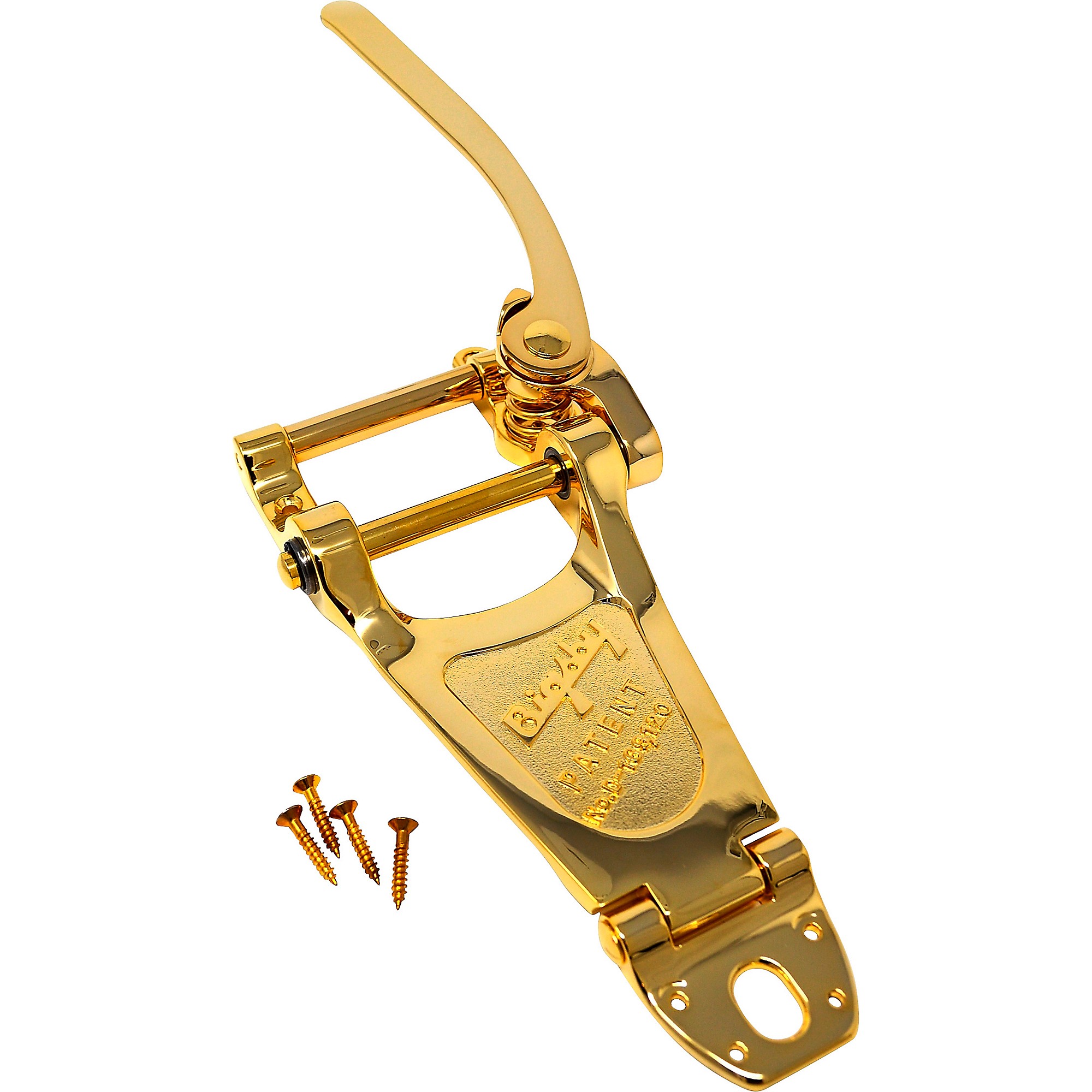 ビブラート ビグスビー エイジド調 ゴールド B7G Bigsby テールピース Gold)【在庫あり】 (B7 Tailpiece Vibrato Bigsby/B7G ギター