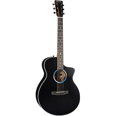 Martin Sce Custom Road Series Koa Acoustic-Electric Guitar Black for sale