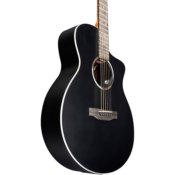 Martin SCE Custom Road Series Ziricote Acoustic-Electric Guitar Black