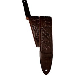 PRS Custom Faux Leather Birds Padded Guitar Strap Black 2.... PRS Custom Faux Leather Birds Padded Guitar Strap Brown 2.4 in.