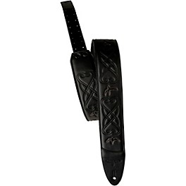 PRS Custom Faux Leather Birds Padded Guitar Strap Black 2.... PRS Custom Faux Leather Birds Padded Guitar Strap Black 2.4 in.