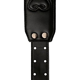 PRS Custom Faux Leather Birds Padded Guitar Strap Black 2.4 in.