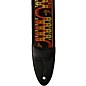 PRS Custom Jacquard Birds Wavelength Padded Guitar Strap Orange 2.4 in.