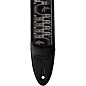 PRS Custom Jacquard Birds Wavelength Padded Guitar Strap Charcoal 2.4 in.