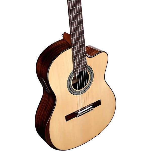 Alvarez AC70HCE Hybrid Nylon-String Classical Acoustic-Electric Guitar Natural