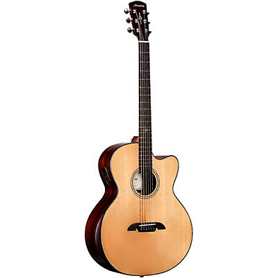 Alvarez Aebt70ce Baritone Acoustic-Electric Guitar Natural for sale