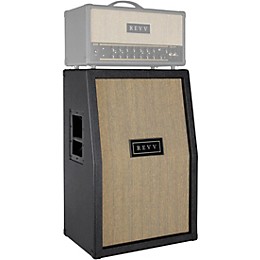 Revv Amplification 2x12 Slant Vertical Speaker Cabinet Black