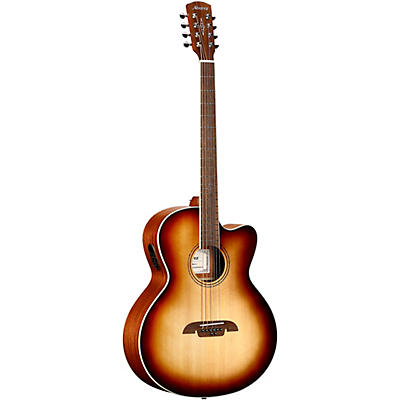 Alvarez Abt60ce 8-String Baritone Acoustic-Electric Guitar Shadow Burst for sale