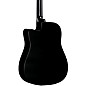Alvarez AD60CE 12-String Dreadnought Acoustic-Electric Guitar Black