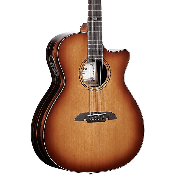 Alvarez AEG95CE Grand Auditorium Acoustic-Electric Guitar Shadow Burst