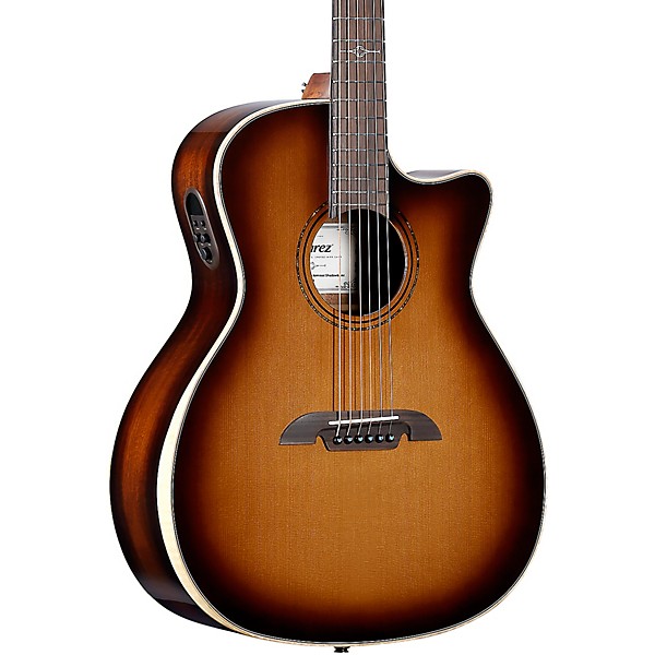 Alvarez AEG99CE Grand Auditorium Acoustic-Electric Guitar Shadow Burst