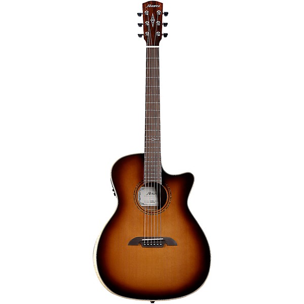 Alvarez AEG99CE Grand Auditorium Acoustic-Electric Guitar Shadow Burst