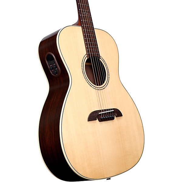 Alvarez AF70E Folk-OM Acoustic-Electric Guitar Natural