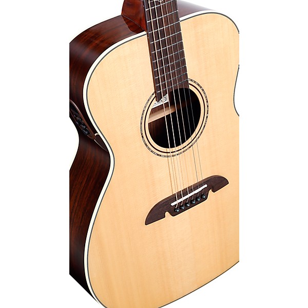 Alvarez AF70E Folk-OM Acoustic-Electric Guitar Natural
