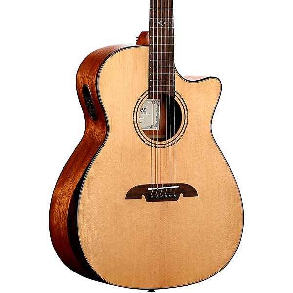 Alvarez AG60CE Grand Auditorium Acoustic-Electric Guitar Natural