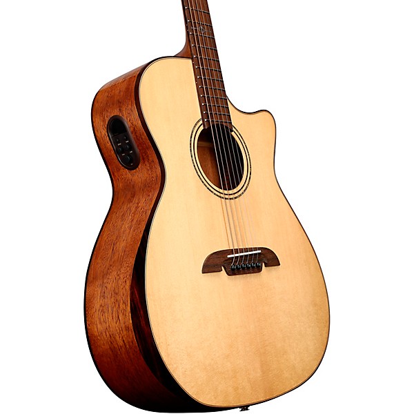 Alvarez AG60CE Grand Auditorium Acoustic-Electric Guitar Natural