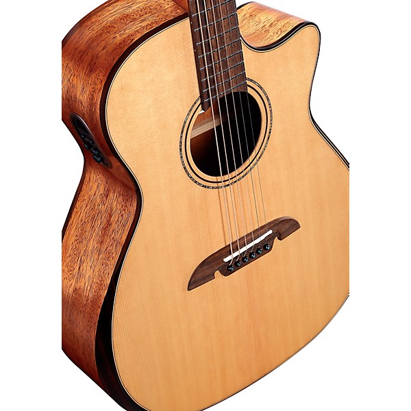 Alvarez AG60CE Grand Auditorium Acoustic-Electric Guitar Natural