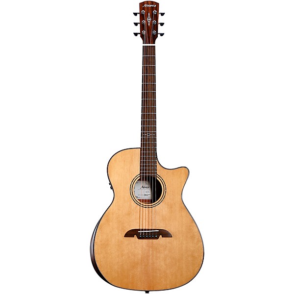 Alvarez AG60CE Grand Auditorium Acoustic-Electric Guitar Natural