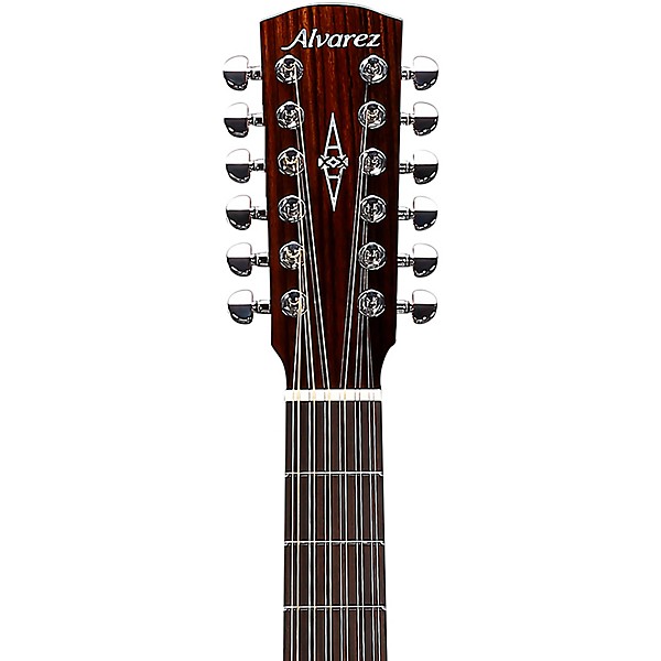 Alvarez AG70CE 12-String Grand Auditorium Acoustic-Electric Guitar Black