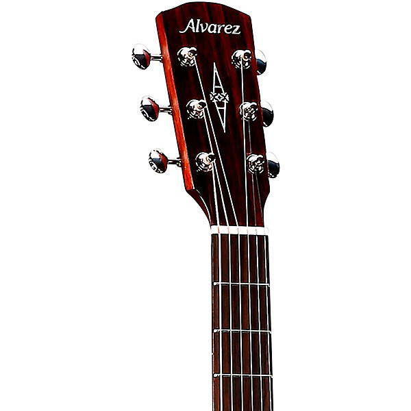 Alvarez MF60CE Folk-OM Acoustic-Electric Guitar Shadow Burst