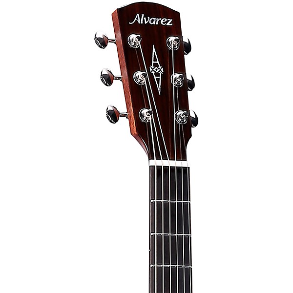 Alvarez MF66CE Folk-OM Acoustic-Electric Guitar Shadow Burst