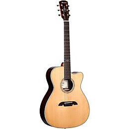 Alvarez MF70CE Folk-OM Acoustic-Electric Guitar Natural