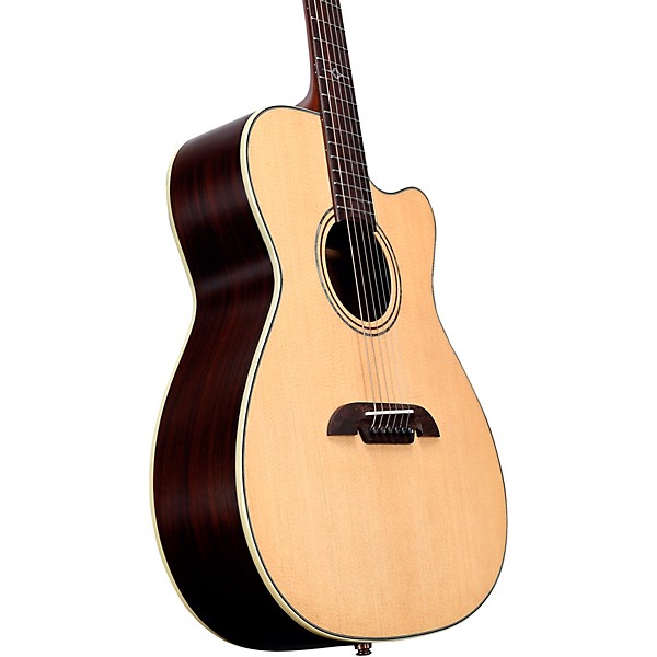 Alvarez MF70CE Folk-OM Acoustic-Electric Guitar Natural