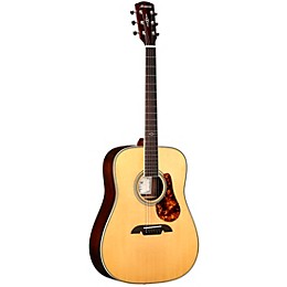 Alvarez MD70 Herringbone Dreadnought Acoustic Guitar Natural