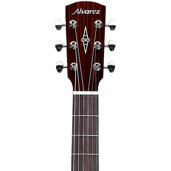 Open Box Alvarez MG60CE Grand Auditorium Acoustic-Electric Guitar Level 1 Shadow Burst
