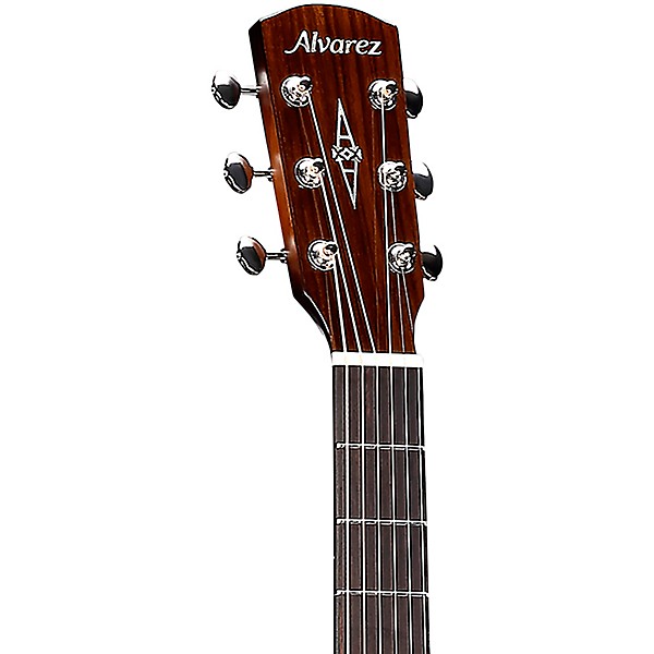 Open Box Alvarez MG66CE Custom Grand Auditorium Acoustic-Electric Guitar Level 2 Shadow Burst 197881108298