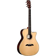 Alvarez Mg70ce Grand Auditorium Acoustic-Electric Guitar Natural for sale