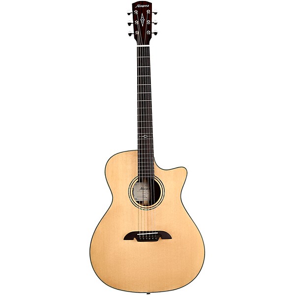 Alvarez MG70CE Grand Auditorium Acoustic-Electric Guitar Natural