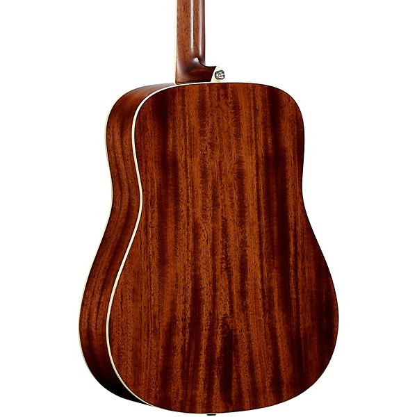 Alvarez MD60 Herringbone Dreadnought Acoustic Guitar Natural