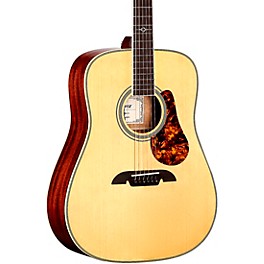 Alvarez MD60E Herringbone Dreadnought Acoustic-Electric Guitar Natural