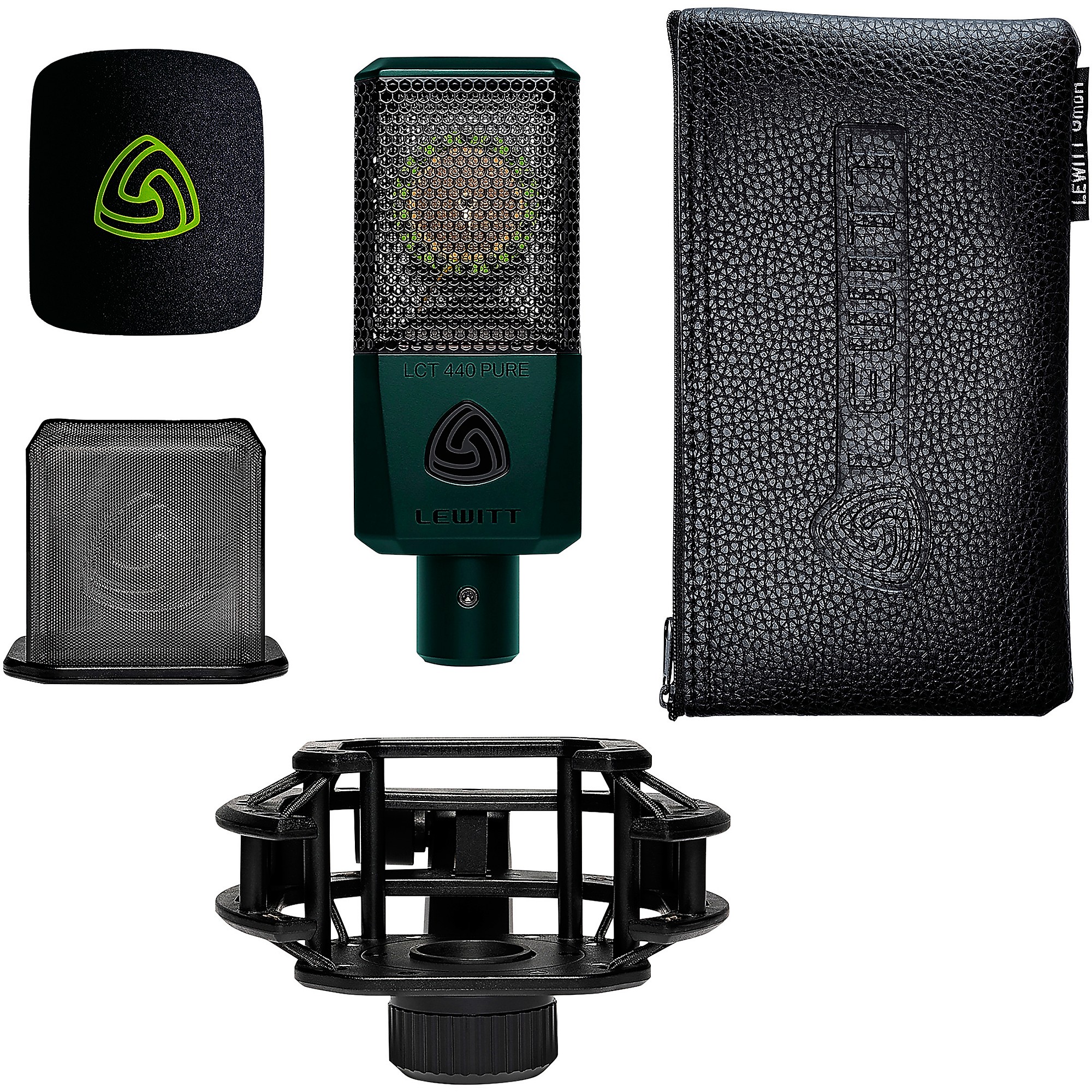 LEWITT LCT 440 PURE - VIDA Edition Condenser Microphone Green