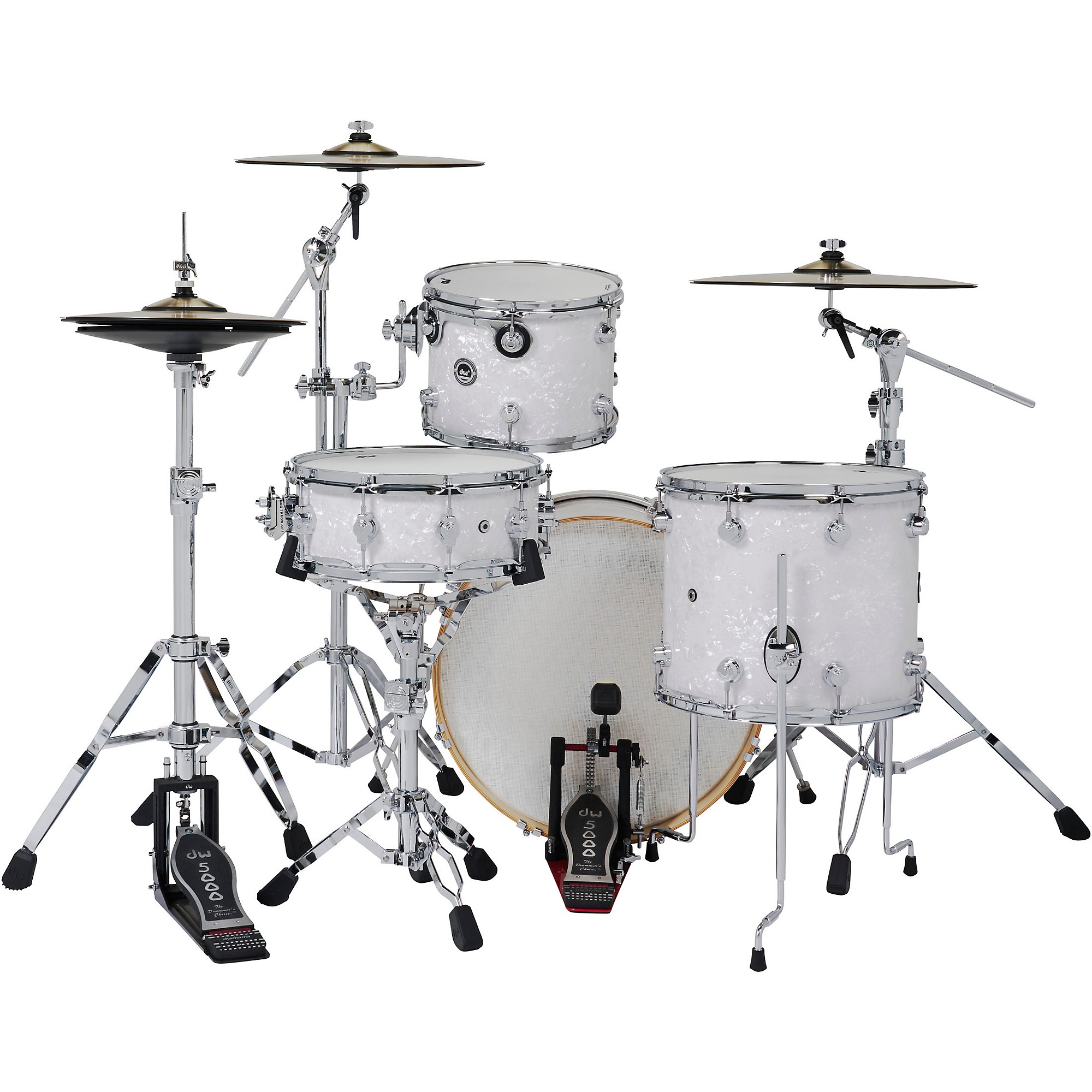 DW DWe Wireless Acoustic-Electronic Convertible 4-Piece Drum Set