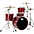 ... DW DWe Wireless Acoustic-Electronic Convertible 4-Piece Drum Set Bundle With 20" Bass Drum, Cymbals and Hardware Lacquer Custom Specialty Black Cherry Metallic