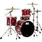 DW DWe Wireless Acoustic-Electronic Convertible 4-Piece Drum Set Bundle With 20" Bass Drum, Cymbals and Hardware Lacquer Custom Specialty Black Cherry Metallic thumbnail