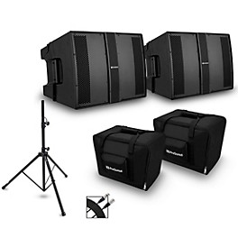 PreSonus Two CDL10P Pole-Mounted Line Array Speaker Package