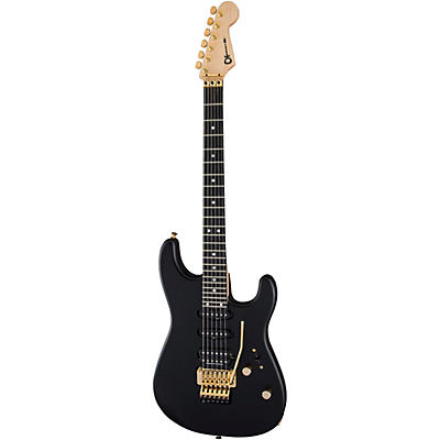 Charvel Mj San Dimas Style 1 Hss Fr E Electric Guitar Satin Black for sale