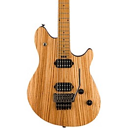 EVH Wolfgang WG Standard Exotic Zebrawood Electric Guitar Natural