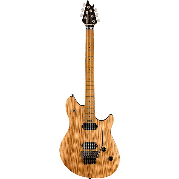 EVH Wolfgang WG Standard Exotic Zebrawood Electric Guitar Natural