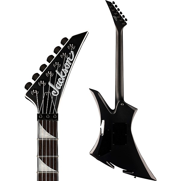 Jackson Concept Series King Kelly KE With Ebony Fingerboard Electric Guitar Black with White Pinstripes