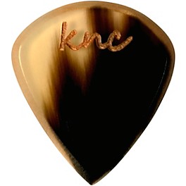 Knc Picks Buffalo Horn Lil' One Guitar Pick 1.5 mm Single Knc Picks Buffalo Horn Lil' One Guitar Pick 2.5 mm Single