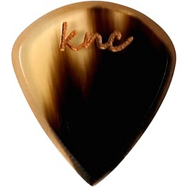 Knc Picks Buffalo Horn Lil' One Guitar Pick 1.5 mm Single Knc Picks Buffalo Horn Lil' One Guitar Pick 2.0 mm Single