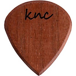 Knc Picks Walnut Lil' One Guitar Pick 2.0 mm Single Knc Picks Walnut Lil' One Guitar Pick 3.0 mm Single