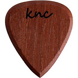 Knc Picks Walnut Standard Guitar Pick 2.5 mm Single Knc Picks Walnut Standard Guitar Pick 3.0 mm Single