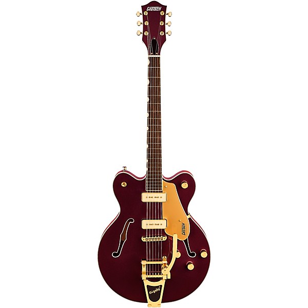 Open Box Gretsch Guitars Electromatic Pristine LTD Center Block Double-Cut Electric Guitar Level 1 Dark Cherry Metallic