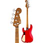 Charvel PM SD PJ IV MAH Bass Guitar Satin Ferrari Red